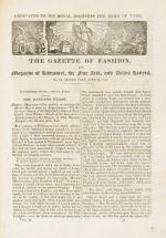 Lady Mary Wortley Montagu / Westmacott, The Gazette of Fashion, and Magazine of The Fine Arts and Belle Lettres