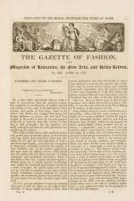 Lady Mary Wortley Montagu / Westmacott, The Gazette of Fashion, and Magazine of The Fine Arts and Belle Lettres