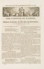 Lady Mary Wortley Montagu / Westmacott, The Gazette of Fashion, and Magazine of The Fine Arts and Belle Lettres