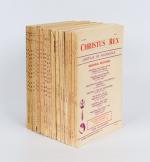 McKevitt, Christus Rex – An Irish Quarterly Journal of Sociology. A Collection of 24 Volumes