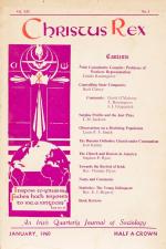 McKevitt, Christus Rex – An Irish Quarterly Journal of Sociology. A Collection of 24 Volumes