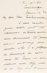 Palmer, Manuscript Letter, signed (MLS) by Alice Freeman Palmer