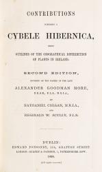 Goodman More, Contributions towards a Cybele Hibernica