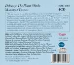 Claude Debussy, The Piano Works [Martino Tirimo] – 4 CD – Box-Set.