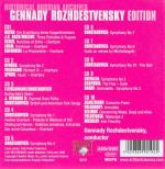 Historical Russian Archives - Gennady Rozhdestvensky Edition - 10 CD Box-Set wit