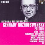 Historical Russian Archives - Gennady Rozhdestvensky Edition - 10 CD Box-Set wit