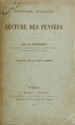 [Jaubert, Hypnotisme, Suggestion et lecture des Pensées