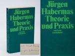 Habermas, Theorie und Praxis [Signiert / Widmung / Widmungsexemplar des Philosophen Jürgen Habermas