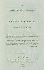 [William Hales], Irish Pursuits of Literature, in A.D. 1798, and 1799