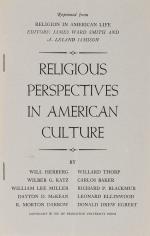 Blackmur, Religious Poetry in the United States [Original First dition Offprint from 