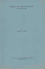Leslie A. White, Energy and the Evolution of Culture