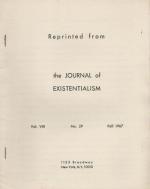 Erazim Kohák, Existence and the Philosophical Epokhe