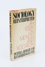 [Wolff, Sociology Reinterpeted - An Essay on Method and Vocation