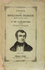 De Lamartine, Storia della Rivoluzione Francese dell’anno 1848.