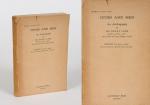 Luke, Cities And Men: An Autobiography. Volume II (1914-1924).