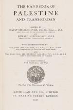 [Luke, The Handbook Of Palestine And Trans-Jordan.