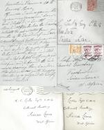 Collection of sixteen (16) letters to Sir Harry Luke during his posting as colon