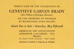 [Inisfada / Genevieve Garvan Brady / William J. Babington Macaulay] American Art Association