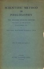 Bertrand Russell, Scientific Method in Philosophy