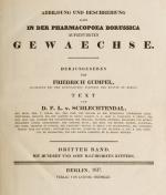 Schlechtendal, Abbildung und Beschreibung aller in der Pharmacopoea Borussica au