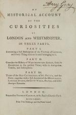 David Henry, An historical account of the curiosities of London and Westminster 