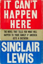 Sinclair Lewis, It Can't Happen Here [The Novel that tells you what will happen 