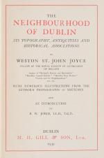 Weston St.John Joyce - The Neighbourhood of Dublin - Its Topography, Antiquities