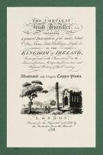 Philip Luckombe, The Compleat Irish Traveller [Luxury Reprint with all of Charle