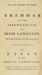 Vallancey, Collectanea de Rebus Hibernicis