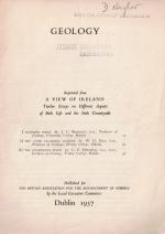 Collection of Printed Materials / Offprints / Publications / Papers, Essays by english geologist, William Daniel Gill (1916 – 1922). 
