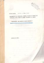 Collection of Printed Materials / Offprints / Publications / Papers, Essays by english geologist, William Daniel Gill (1916 – 1922). 