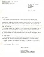[Bloody Sunday / Pamphlet plus Rare original Letters and Witness Statements