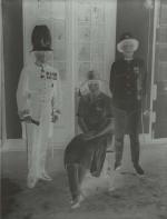 [Luke, Vintage Photographic Plate of Sir Harry Luke together with his wife and an aide