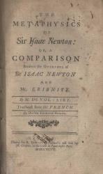 Voltaire / The Metaphysics of Sir Isaac Newton