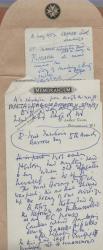 Large collection of Material related to the British Western Pacific with manuscript-pads, Annotated Typescripts and manuscript notes by Sir Harry Luke
