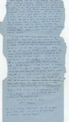 Manuscript Letter Signed to his friend, professor of Philosophy, Henry Aiken.