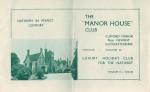 The “Manor House” Club – Naturism in Perfect Comfort – Luxury Holiday Club for the Naturist / [Rare Nudist Ephemera].