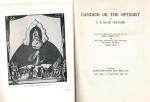 Voltaire, Candide or The Optimist - With Drawings by Alan Odle.