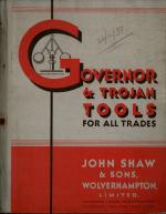 Shaw, [Historical, original Sales-Catalogue of this old Wolverhampton Company]: "Governor & Trojan Tools