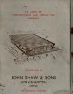 Shaw, [Historical, original Sales-Catalogue of this old Wolverhampton Company]: “Governor &amp; Trojan Tools