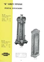 Archibald Kendrick -  "Catalogue of Builders' Hardware & Ironmongery"