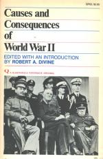 Divine, Causes and Consequences of World War II.
