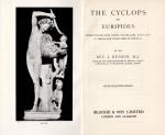 [Odysseus / Euripides] Henson, The Cyclops of Euripides.