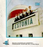 [MS Estonia]. Original Advertising Pamphlet for the Motor Ship "Estonia" Paqueboat [Sister-Ship to the M.S.LITVA]
