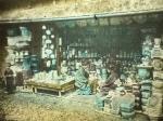 [Japan / Attributed to Tamamura Kozaburo]. Collection of 45 (fortyfive) original hand-coloured Glass Plate Collotypes
