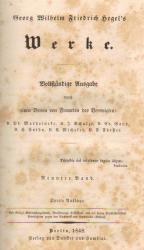 Hegel-Georg Wilhelm Friedrich