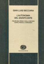 Beccaria- L'Autonomia Del Significante
