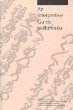 Pringle, An Interpretive Guide to Bunraku.