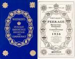 Whitaker's, Peerage, Baronetage, Knightage and Companionage.