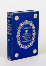 Whitaker’s, Peerage, Baronetage, Knightage and Companionage.